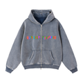 KOE+ZAN Grid man Hoodie