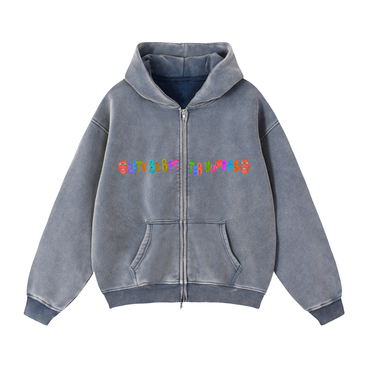 KOE+ZAN Grid man Hoodie