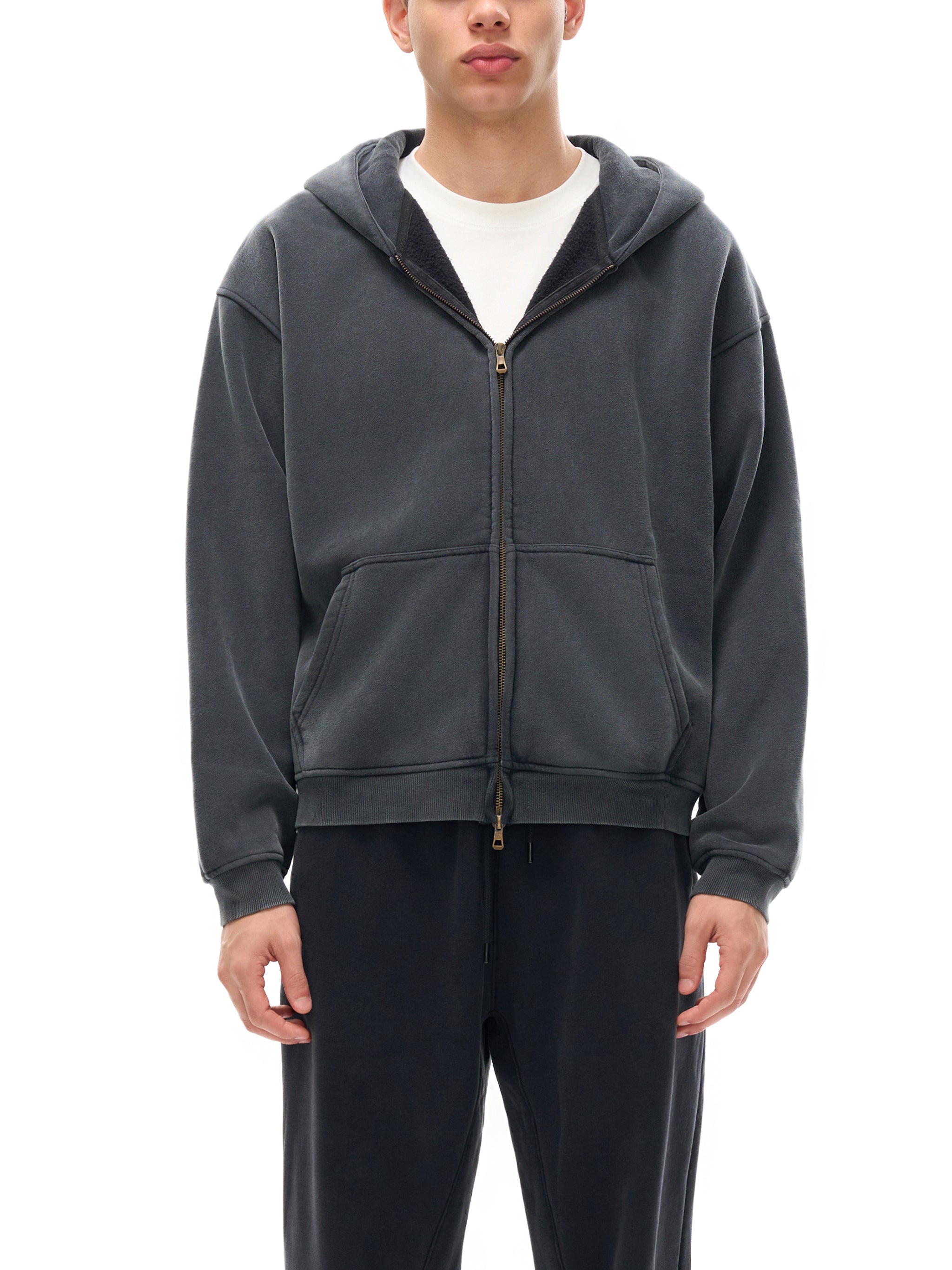 KOE+ZAN Grid man Hoodie
